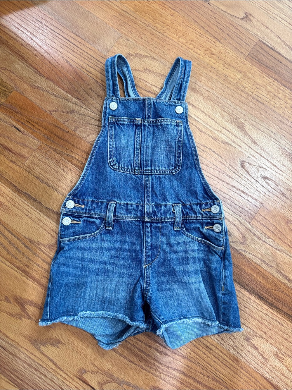 Old Navy Blue Denim Short Overalls